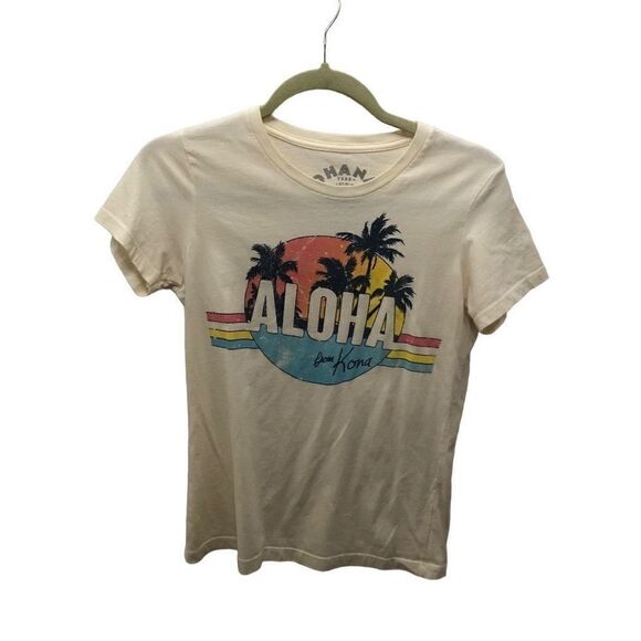 Ohana Tees Size Small (S) Rainbow Aloha from Kona - Picture 1 of 4